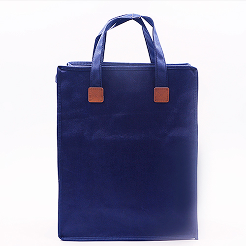 藍色手提無紡布收納防塵袋定制