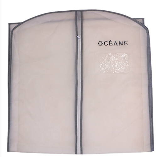 白色無紡布西裝收納防塵袋訂制