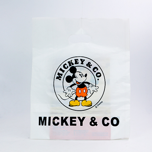 白色PO購物平口袋定做