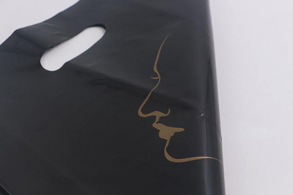 黑色PO服裝購物平口袋