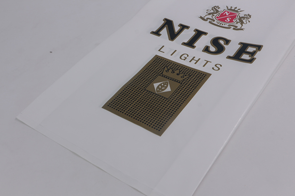 白色禮品PE平口袋