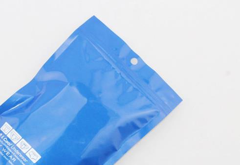 藍色內褲包裝袋定制